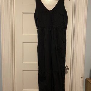 Pact Canopy Maxi Dress in Black